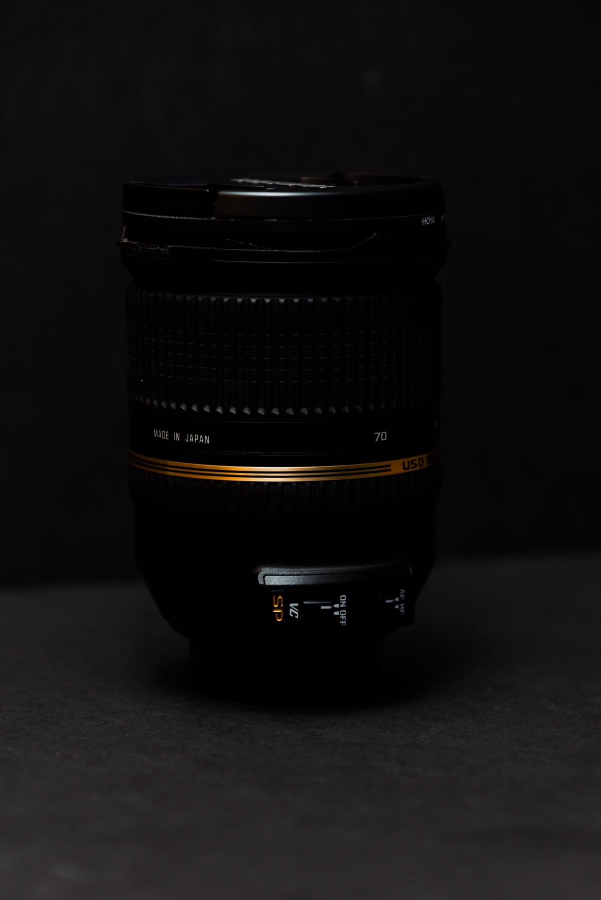 A professional camera and lens, ready to tell a story